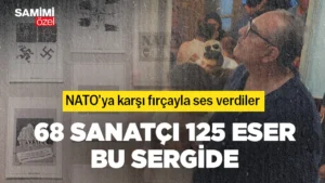 Nato'ya karşı sergi